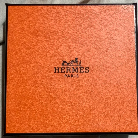 Hermes Black Braided Leather Bracelet - Picture 2 of 2